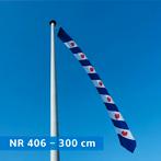 NR 406: Wimpel Friesland-300cm met stokje, Nieuw