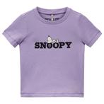 T-shirt Peanuts (purple rose/snoopy), Kinderen en Baby's, Babykleding | Maat 80, Nieuw, Meisje, Kids Only, Verzenden