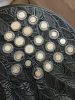 Wereld. Lot 21 pièces en argent les plus petites monnaies