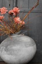 Namaak tak Field flower chrysant Koraal 60 cm, Huis en Inrichting, Ophalen of Verzenden, Nieuw
