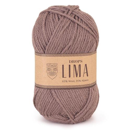 DROPS Lima Uni Colour - 5310 taupe - Wol Garen, Hobby en Vrije tijd, Breien en Haken, Ophalen of Verzenden