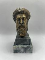 sculptuur, Marco Aurelio - 16 cm - Brons