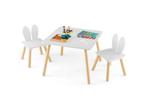 Coast kindertafel met 2 stoelen 3. Kinderstoel met massief, Verzenden, Nieuw