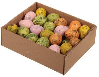 Kwarteleitjesmix 4 kleuren 48 stuks uitgeblazen voor, Hobby en Vrije tijd, Knutselen, Nieuw, Ophalen of Verzenden