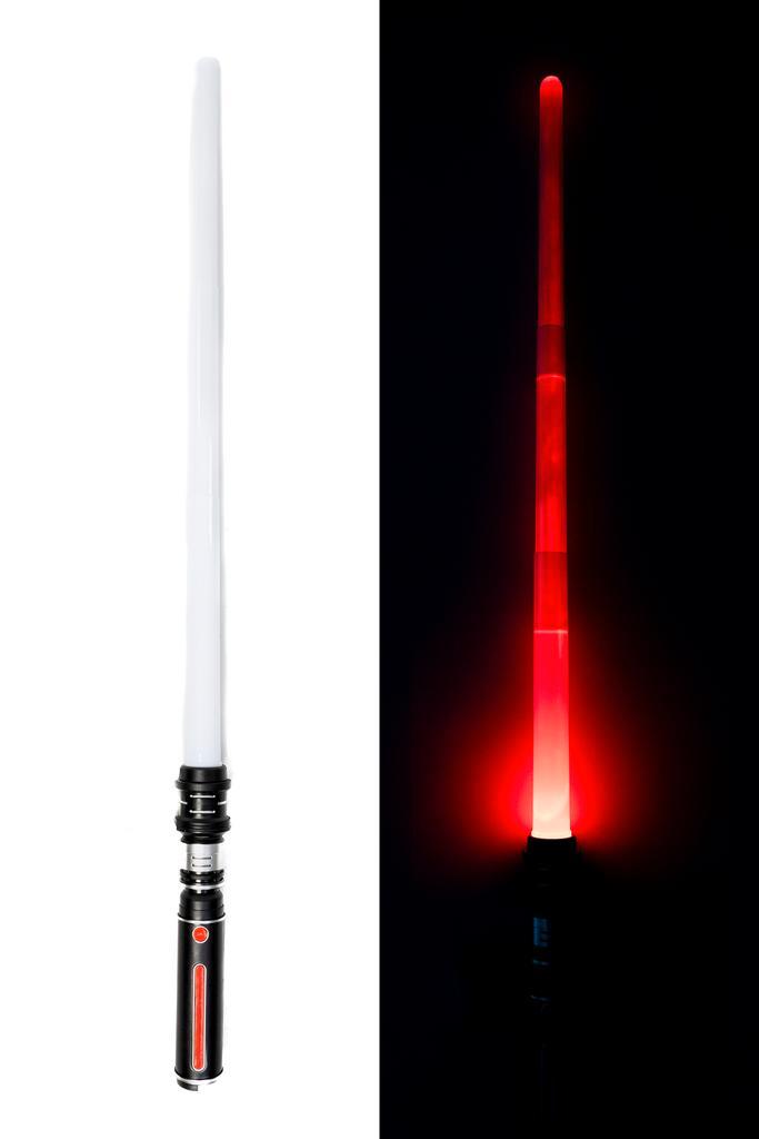 Lightsaber 2.0 Uitschuifbaar Lichtzwaard Space Star Zwart Ha, Hobby en Vrije tijd, Feestartikelen, Carnaval, Feestartikel, Nieuw