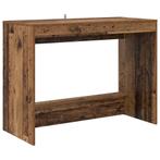 vidaXL Bed Bureau Oudhout 100 x 45 x 75 cm Bewerkt hout, Verzenden, Nieuw