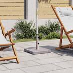 vidaXL Parasolvoet Graniet 20 kg vierkant, Tuin en Terras, Verzenden, Nieuw, Minder dan 1 meter, Parasolvoet