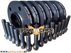 ZWARTE Spacers BMW G20 G22 G30 G32 G11 5x112 Spoorverbreders, Auto diversen, Tuning en Styling, Ophalen of Verzenden