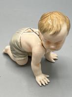 Beeld, 3 piano kindjes - 12 cm - Porselein - 1950