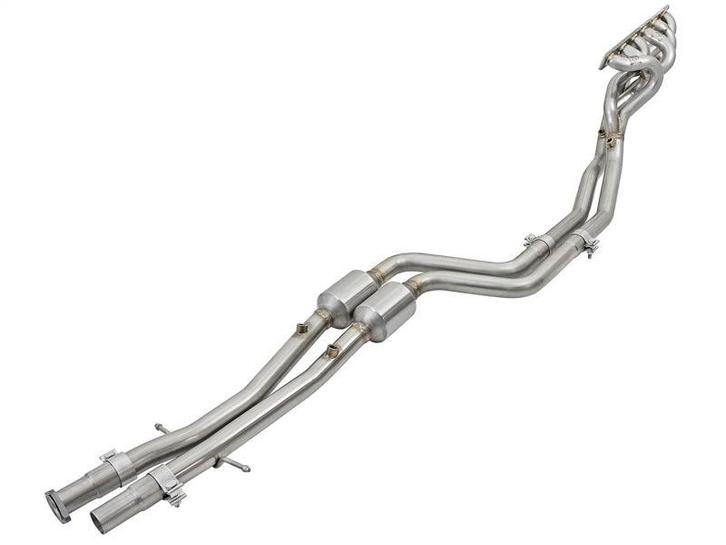 aFe Twisted Steel Long Tube Headers w/ Mid Pipes (Catted), Auto-onderdelen, Motor en Toebehoren, Ophalen of Verzenden