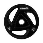 VirtuFit Olympische Rubberen Halterschijf - 20 kg, Sport en Fitness, Fitnessmaterialen, Verzenden, Nieuw, Halterschijven