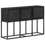 vidaXL Dressoir 115x30x76 cm massief mangohout, 100 tot 150 cm, Verzenden, Nieuw, 25 tot 50 cm