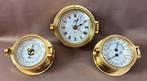 Barometer, thermometer / hygrometer en klok (3) - Plastimo -, Antiek en Kunst