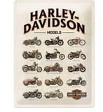Harley-davidson reclamebord models, Ophalen of Verzenden, Nieuw