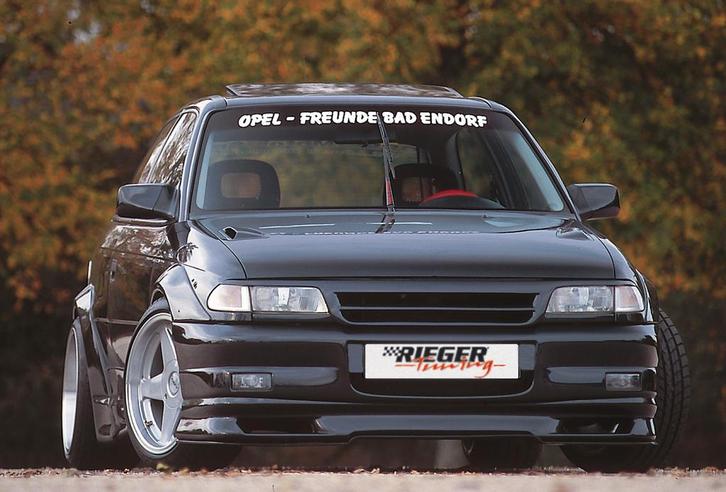 Rieger voorbumper breedbouw I | Astra F: 09.91-12.99 - 3-drs, Auto-onderdelen, Carrosserie en Plaatwerk, Nieuw, Opel, Verzenden