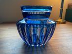 Val Saint Lambert - Art Deco kristallen vaas / pique fleur, Antiek en Kunst, Antiek | Glas en Kristal