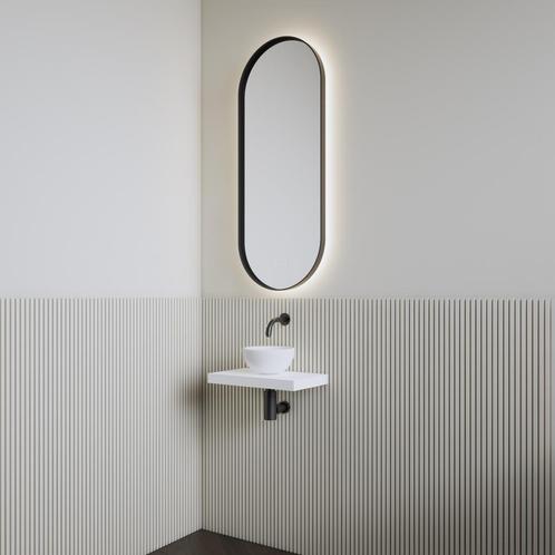 Fonteinset | BWS Leto | Planchet Kristal Wit | Waskom Glans, Doe-het-zelf en Verbouw, Sanitair, Overige typen, Nieuw, Ophalen of Verzenden