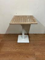 Gebruikte Terrastafel (75x75cm) - T1465 Vintage/Café, Ophalen, Nieuw