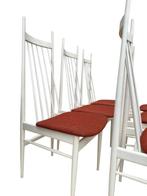 Tuinstoel - Hout - Set van zes eetkamerstoelen, Antiek en Kunst