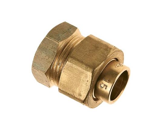 Bonfix 3-delige koppeling 3/4 x 22 mm, Doe-het-zelf en Verbouw, Buizen en Afvoer, Ophalen of Verzenden