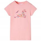 vidaXL Kindershirt 128 roze, Kinderen en Baby's, Verzenden, Nieuw