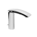 Wastafelmengkraan Sapho Flo 1-hendel Gebogen 18.5 cm Chroom, Ophalen of Verzenden, Nieuw, Chroom, Kraan