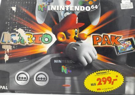 Mario64.nl: Nintendo 64 Pak Boxed met Mario Wikkel - iDEAL!, Spelcomputers en Games, Spelcomputers | Nintendo 64, Gebruikt, Ophalen of Verzenden