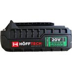 Hofftech Accu 20V - 2000 mAh - Li-ion - Krachtig en Duurz..., Ophalen of Verzenden, Nieuw