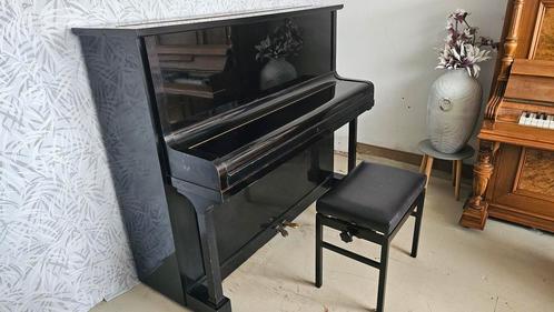 Blüthner piano zwart, Muziek en Instrumenten, Piano's, Piano, Zwart, Gebruikt, Hoogglans, Verzenden
