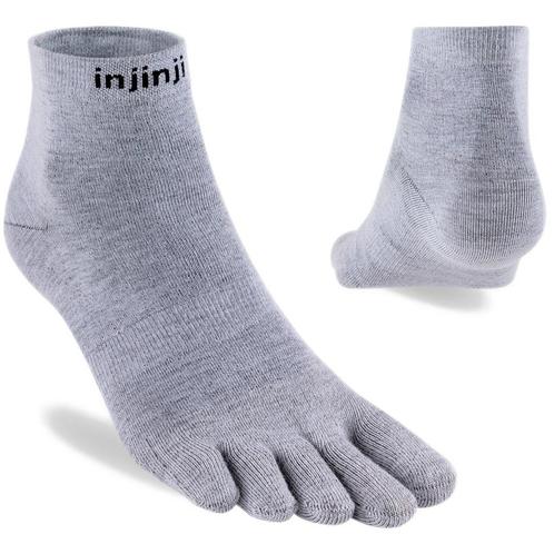 Injinji Liner Mini-Crew Coolmax  Lichtgrijs - 40-44, Sport en Fitness, Bergsport en Wandelen, Kleding, Nieuw, Verzenden