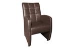 Eetkamerstoel Louise - eetkamerstoelen - Bruin, Huis en Inrichting, Stoelen, Nieuw, Bruin, Stof