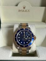 Rolex Submariner (2007) 16613 Bluessy, Sieraden, Tassen en Uiterlijk, Horloges | Heren, Staal, Polshorloge, Zo goed als nieuw