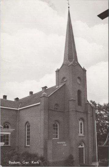 BEDUM - Ger. Kerk, Verzamelen, Ansichtkaarten | Nederland, Verzenden