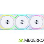 Lian Li UNI FAN SL Wireless 120mm 3-Pack White, Computers en Software, Computerkoelers, Verzenden, Nieuw