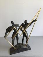 Bernadette Leydekkers - sculptuur, “ Teamwork “ - 18 cm -