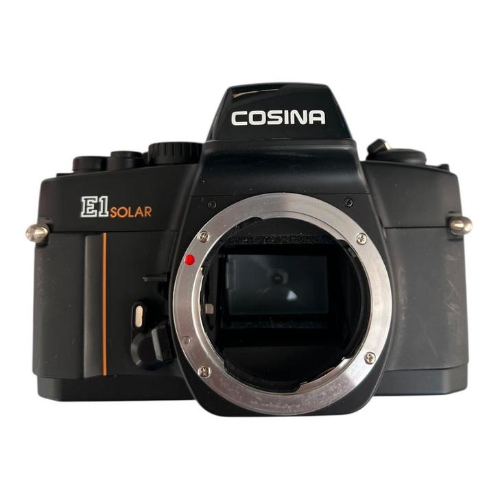 Cosina E1 Solar 35mm Film Camera SLR (In doos, zonder lens), Audio, Tv en Foto, Fotocamera's Analoog, Zo goed als nieuw, Verzenden