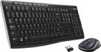 Logitech MK270 Wireless Combo (Qwerty US), Computers en Software, Ophalen of Verzenden, Nieuw, Logitech