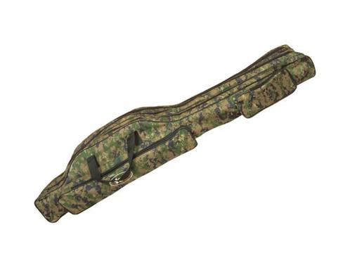 Karper Foudraal Camo 3 hengels 120 cm - Karper XL, Watersport en Boten, Hengelsport | Karpervissen, Overige typen, Nieuw, Verzenden