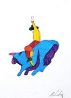 Marco Lodola (1955) - Senza Titolo, Antiek en Kunst