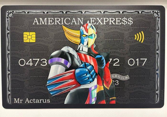 N.Nathan - Amex Mr Actarus, Antiek en Kunst, Kunst | Schilderijen | Modern