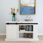 vidaXL Ophangset voor minischuifdeur 122 cm koolstofstaal, Doe-het-zelf en Verbouw, Overige Doe-het-zelf en Verbouw, Verzenden