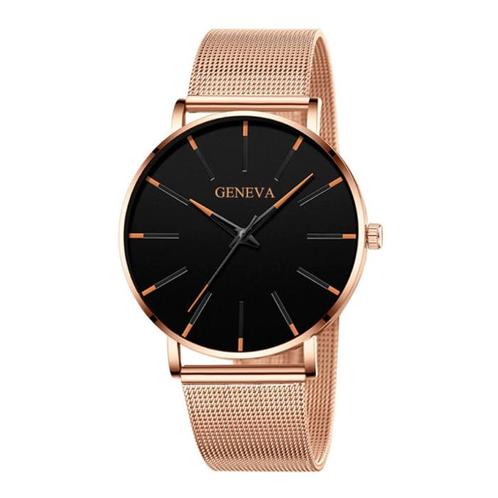 Quartz Horloge - Anoloog Luxe Uurwerk voor Mannen en Vrouwen, Sieraden, Tassen en Uiterlijk, Smartwatches, Nieuw, Verzenden