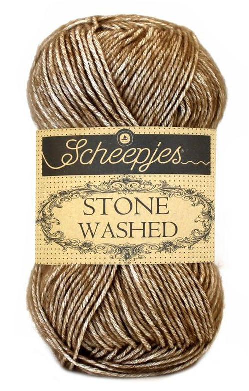 Scheepjes Stone Washed - 804 boulder opal - Katoen Garen, Hobby en Vrije tijd, Breien en Haken, Ophalen of Verzenden