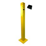 Poort  -  paal (geen buisgaten)  -  Geel  -  Staal  -  3,5, Verzenden