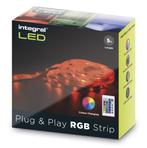 Integral Plug&Play RGB LEDstrip IP20 5meter 4.5W/M 30LED/..., Huis en Inrichting, Lampen | Overige, Nieuw, Ophalen of Verzenden