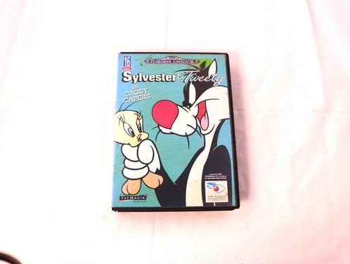 SEGA Genesis - Sylvester and Tweety in Cagey Capers, Spelcomputers en Games, Games | Sega, Ophalen of Verzenden