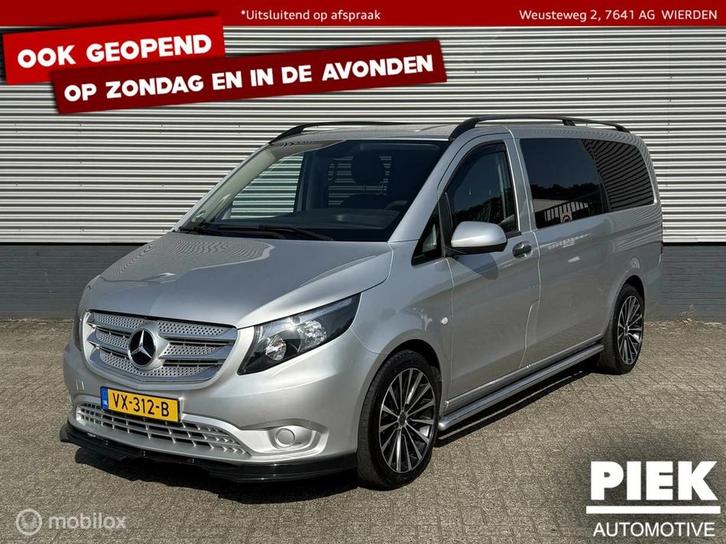 Zakelijke lease - Mercedes-Benz Vito Bestel 114 CDI Lang DC, Auto's, Bestelauto's, Automaat, Financial lease, Mercedes-Benz, Leder