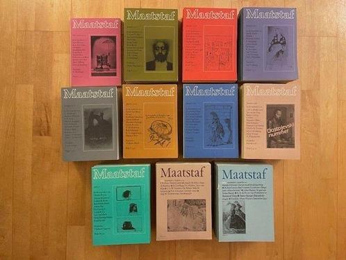 Maatstaf, literair tijdschrift - Jaargang 23 t/m 32 -, Antiek en Kunst, Antiek | Boeken en Bijbels