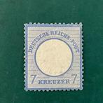 Duitse Rijk 1872 - 7 Kreuzer kleine Brutschield - goed, Postzegels en Munten, Postzegels | Europa | Duitsland, Gestempeld
