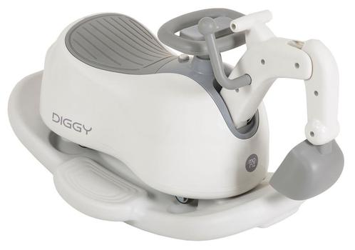 Moni Diggy 4-in-1 Graafmachine Loopauto 112222, Kinderen en Baby's, Speelgoed | Buiten | Voertuigen en Loopfietsen, Loopvoertuig